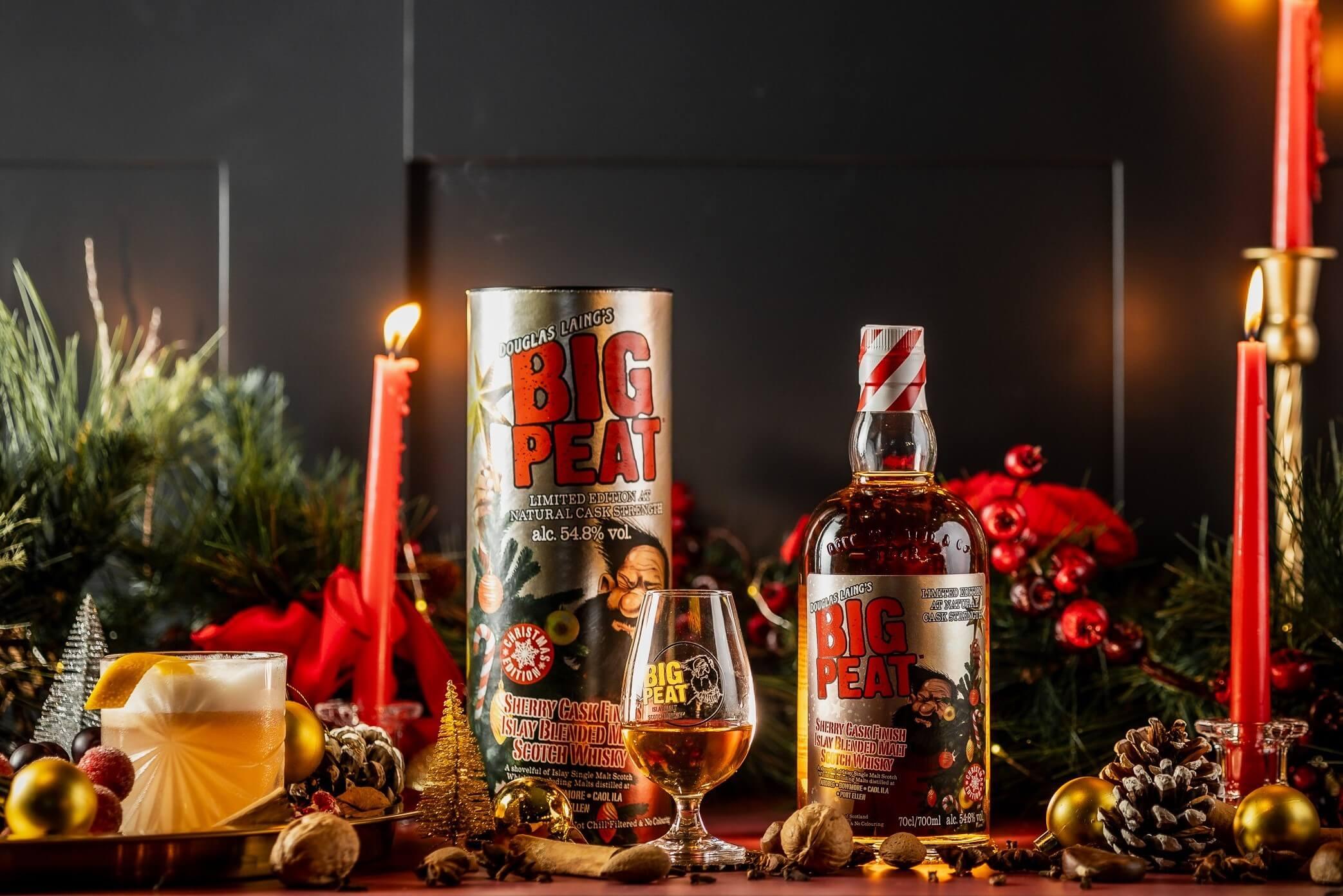 Big Peat whisky karácsonyi kiadás 2023