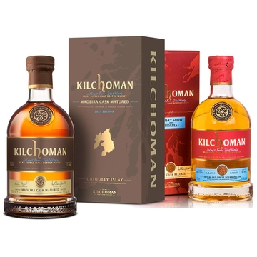 Kilchoman Madeira és 10 éves Whisky Show 2020 Edition (2x0,7L / 50% és 56,8%)