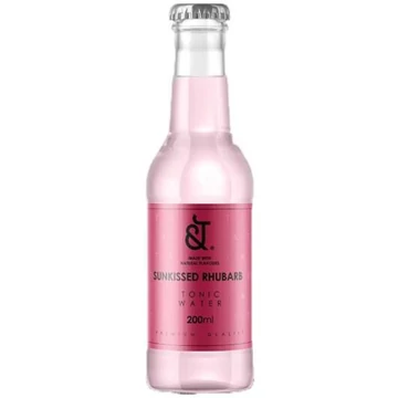 &amp;T Sunkissed Rhubarb Tonic Water (0,2L)