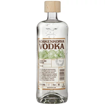 Koskenkorva Lemon Lime Yarrow vodka DRS (0,7L / 37,5%)