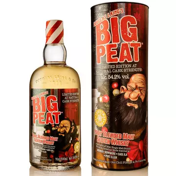 Big Peat Karácsonyi kiadás 2022 díszdobozban (0,7L / 54,2%)