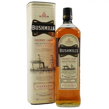 Bushmills The Steamship Collection Sherry Cask Reserve whiskey DRS (1L / 40%)