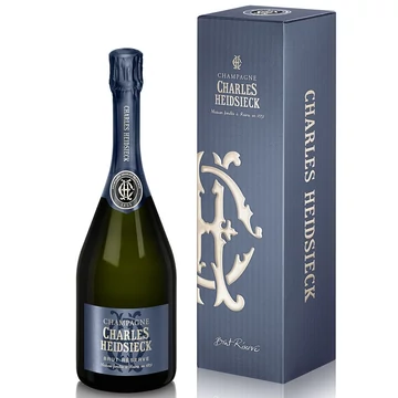 Charles Heidsieck Brut Reserve (0,75L) díszdobozban