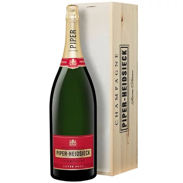 Piper Heidsieck Cuvée Brut (3L) Jeroboam fadobozban