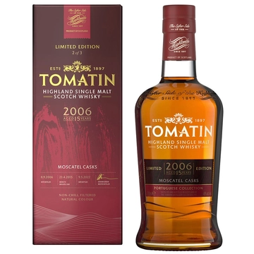 Tomatin Portuguese Collection - Moscatel (0,7L / 46%)