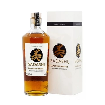 Sadashi Mizunara Oak finish whisky díszdobozban (0,7L / 43%)