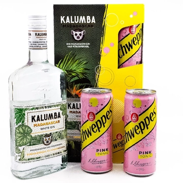 Kalumba White Gin (0,7L / 37,5% + 2 Schweppes PDD)