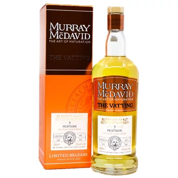 Peatside 7 éves First Fill Ex-Islay Rejuv Finish Vatting Murray McDavid whisky (0,7L/ 50%)