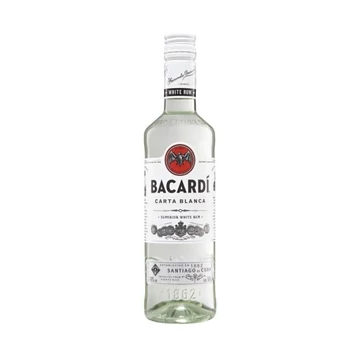 Bacardí Carta Blanca rum DRS (0,5L / 37,5%)