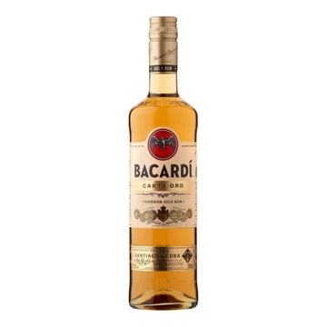 Bacardí Carta Oro /Gold/ rum DRS (0,7L / 37,5%)