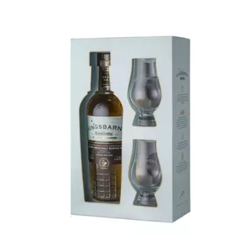 Kingsbarns Doocot whisky Ajándékcsomag 2 pohárral (0,7L / 46%)