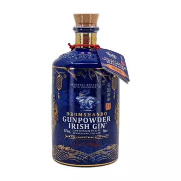 Drumshanbo Gunpowder Dragon Edition gin kerámia dekanterben (0,7L / 43%)