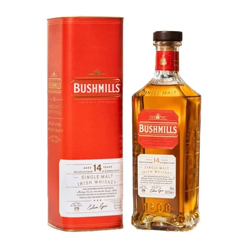 Bushmills Malt 14 éves Malaga Cask Finish whiskey DRS (0,7L / 40%)