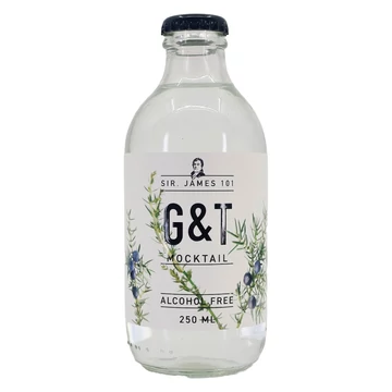 Sir James 101 Gin&amp;Tonic jellegű alkoholmentes cocktail DRS (0,25L / 0,0%)