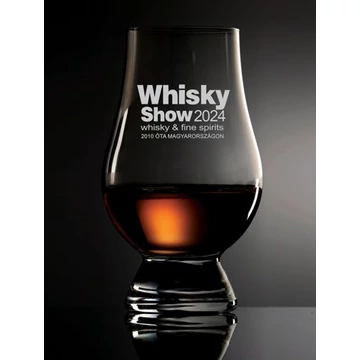 Glencairn Kristálypohár - Whisky Show 2024 Budapest logóval