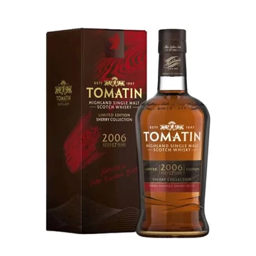 Tomatin Sherry Collection 17 éves Pedro Ximénez Edition whisky DRS (0,7L / 46%)