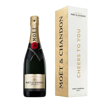 Moët &amp; Chandon Brut Impérial &#039;Cheers&#039; díszdobozban (0,75L)