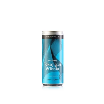 SevenHills Tokaj Gin &amp; tonic RTD DRS (0,25L / 4,9%)