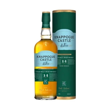 Knappogue Castle Twin Wood 14 éves whiskey (0,7L / 46%)