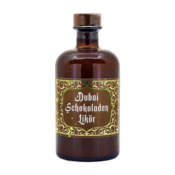 Dubai csokoládé és pisztácia ízű krémlikőr (0,5L / 15%)