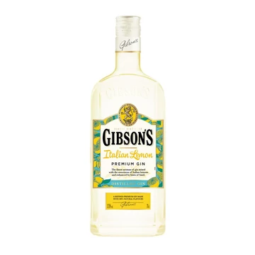Gibson’s Lemon gin DRS (0,7L / 37,5%)