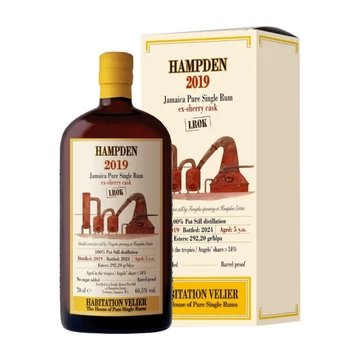 Hampden 2019 LROK Ex-Sherry Habitation Velier rum (0,7L / 60,5%)