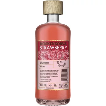 Koskenkorva Strawberry vodkalikőr DRS (0,5L / 21%)