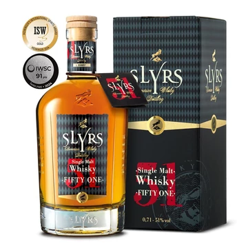 Slyrs Fifty One Single Malt whisky (0,7L / 51%)