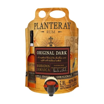 Planteray Original Dark Eco Pouch rum (2,8L / 40%)