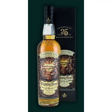 Compass Box Flaming Heart 25th Anniversary Edition whisky (0,7L / 48,9%)