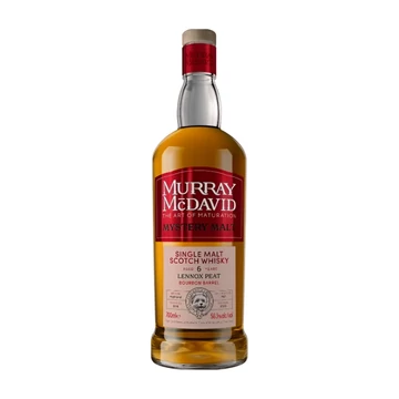 Lennox Peat 6 éves 1st Fill Bourbon Mystery Malt Murray McDavid whisky DRS (0,7L / 56,3%)
