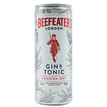 Beefeater Gin & Tonic RTD DRS (0,25L/ 4,9%)