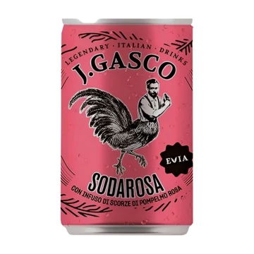 J.Gasco Sodarosa Evia dobozos DRS (0,15L)