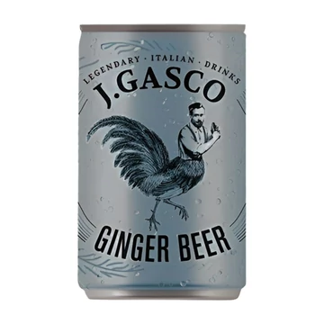 J.Gasco Ginger Beer (gyömbérsör) dobozos DRS (0,15L)