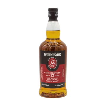 Springbank 12 éves Cask Strength 2025 whisky DRS (0,7L / 55,9%)