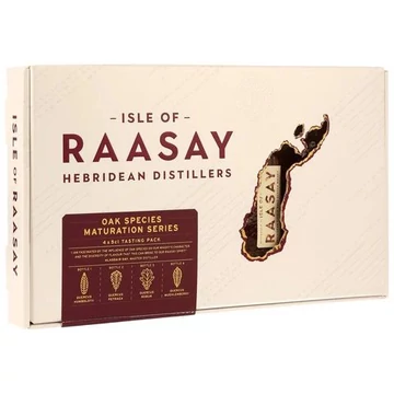 Isle of Raasay Oak Species Tasting whisky pack (4*0,05L / 50,7%)