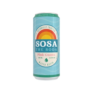 Sosa the Soda Pink Guava Water Kefir DRS (0,33L)