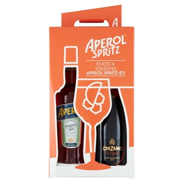 Aperol (0,7L / 11%) + Cinzano To-Spritz (0,75L / 11,5%) DRS