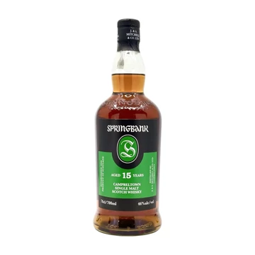 Springbank 15 éves 2025 whisky DRS (0,7L  / 46%)