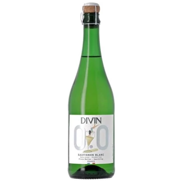 Divin Sauvignon Blanc alkoholmentesített pezsgő DRS (0,75L / 0,0%)