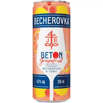 Becherovka BETON Grapefruit RTD DRS (0,25L/ 4,5%)