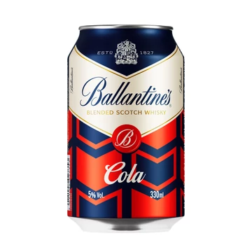 Ballantine's & Cola RTD DRS (0,33L / 5%)