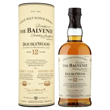 Balvenie 12 éves Double Wood whisky DRS (0,7L / 40%)