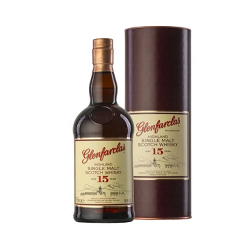 Glenfarclas 15 éves whisky DRS (0,7L / 46%)