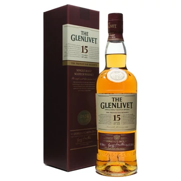 The Glenlivet 15 éves French Oak Reserve whisky DRS (0,7L / 40%)