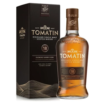 Tomatin 18 éves whisky DRS (0,7L / 46%)