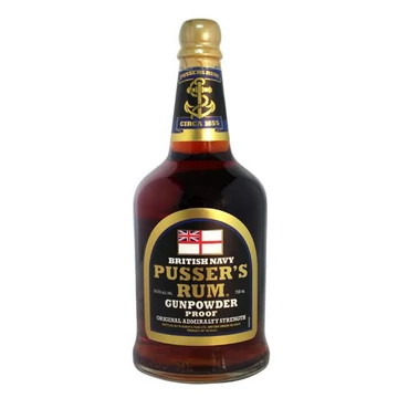 Pussers Gunpowder Proof British Navy rum (0,7L / 54,5%)