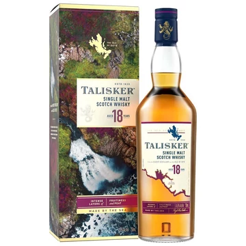 Talisker 18 éves whisky (0,7L / 45,8%)