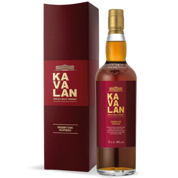 Kavalan Sherry Oak whisky DRS (0,7L / 46%)