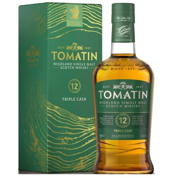 Tomatin 12 éves whisky DRS (0,7L / 43%)